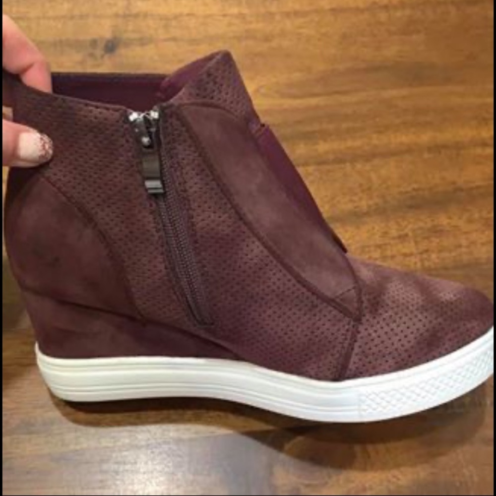 NWOT Wedge Sneakers